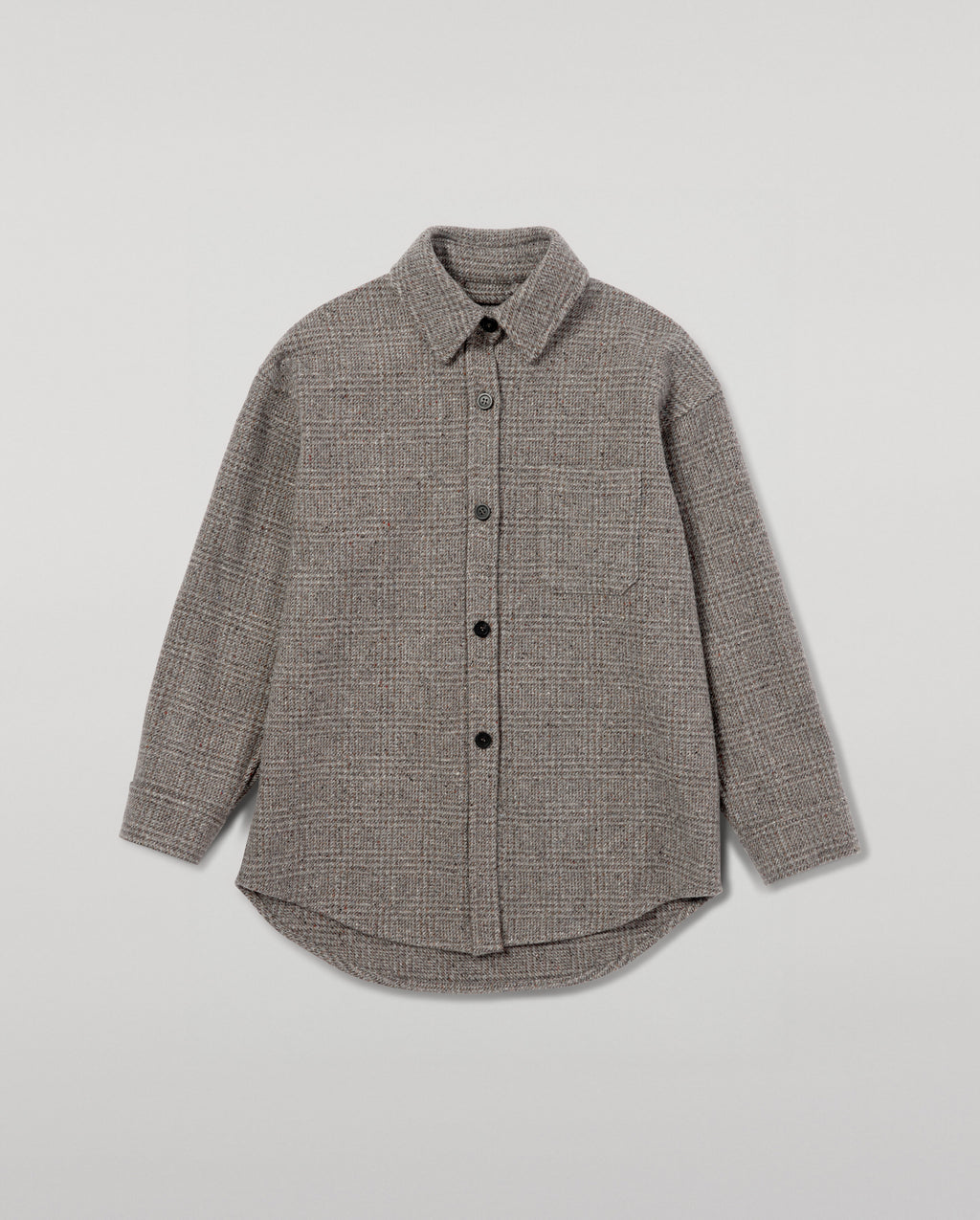 Glen Urquhart Check Oversized Shirt