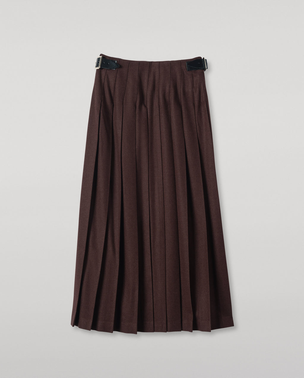 Le Kilt | Johnstons of Elgin Brown Long Kilt