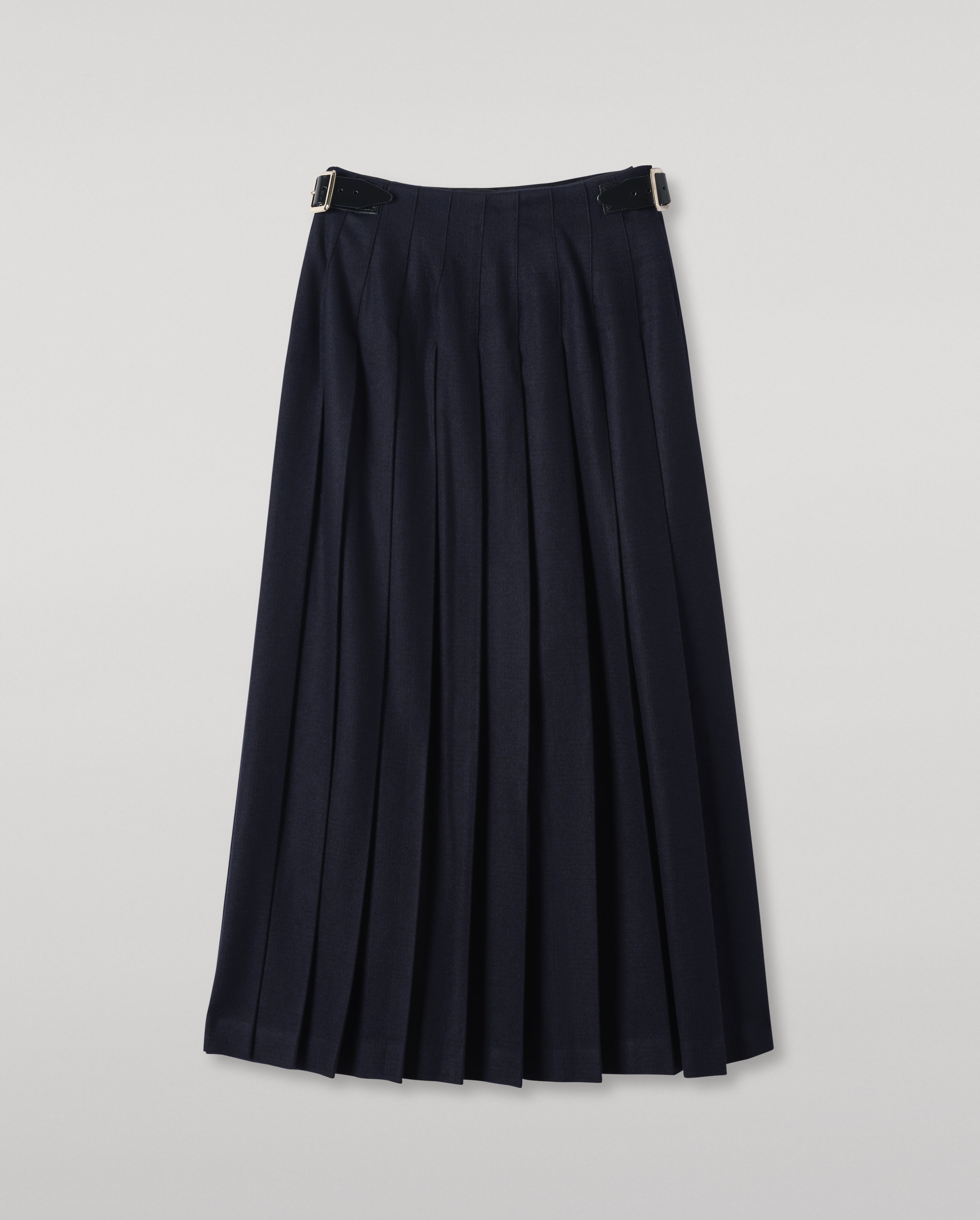Le Kilt | Johnstons of Elgin Navy Long Kilt