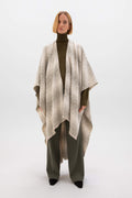 Textural Ombré Cape