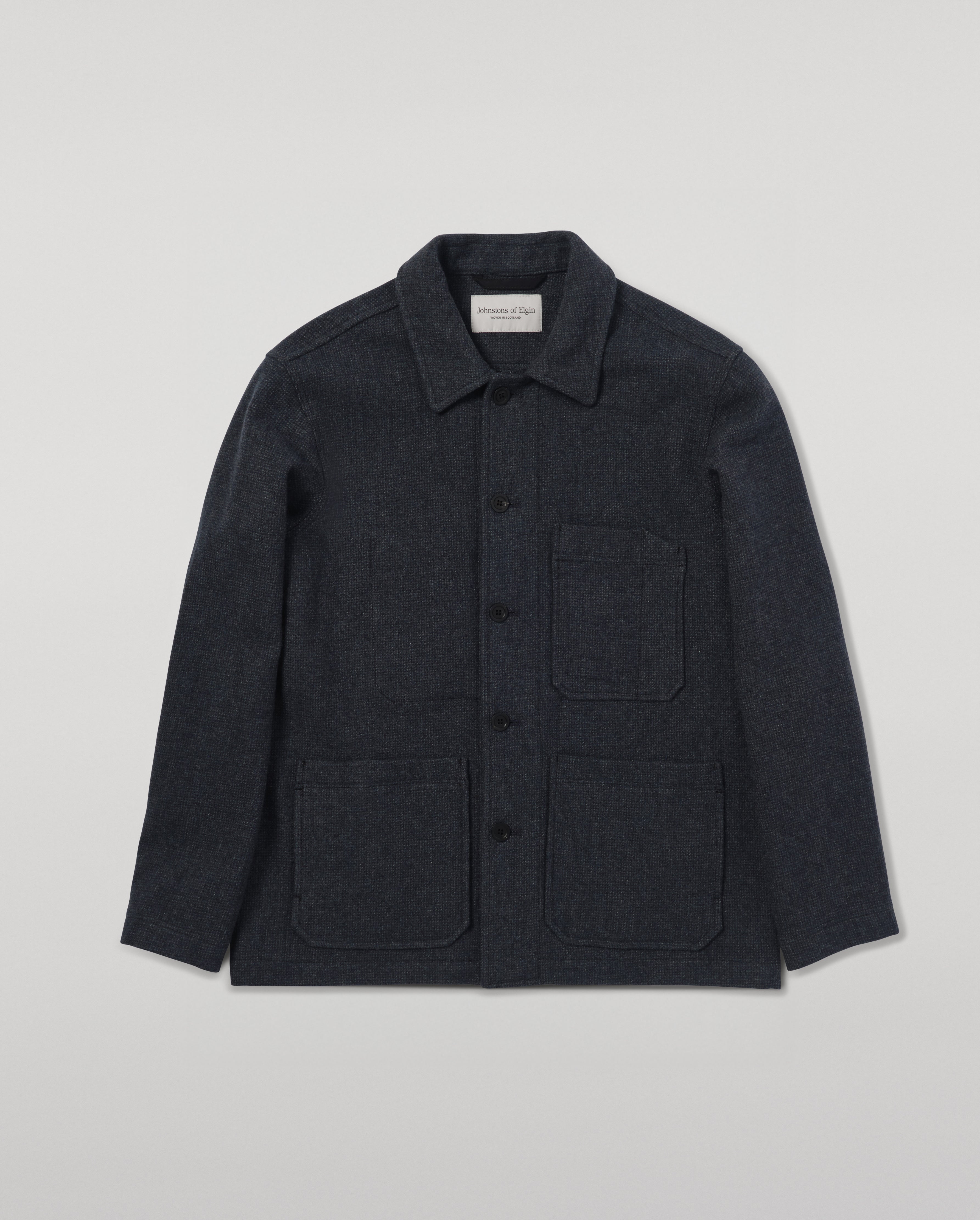 The Weavers Jacket | Navy Hairline