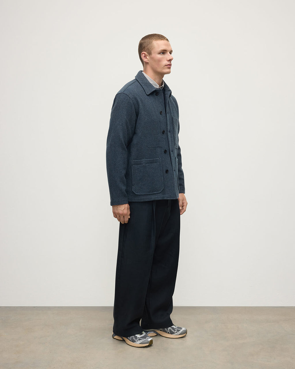 The Weavers Jacket | Navy Hairline