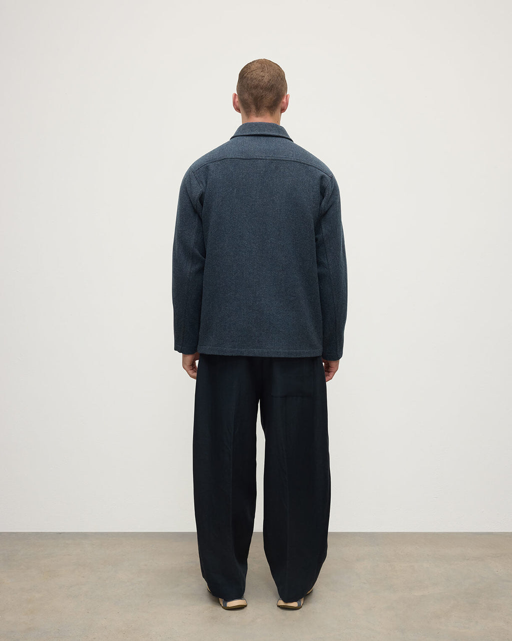 The Weavers Jacket | Navy Hairline