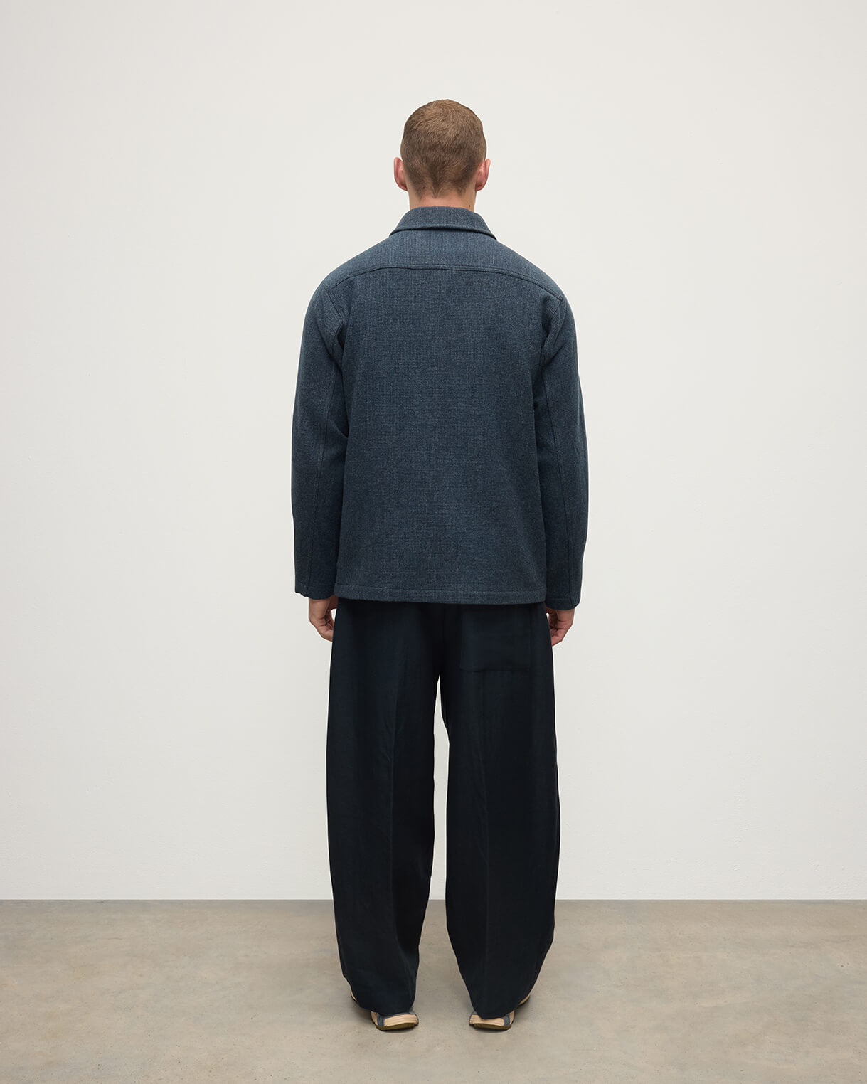 The Weavers Jacket | Navy Hairline