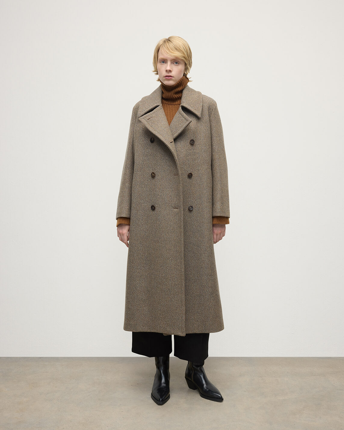The Great Coat in Brown