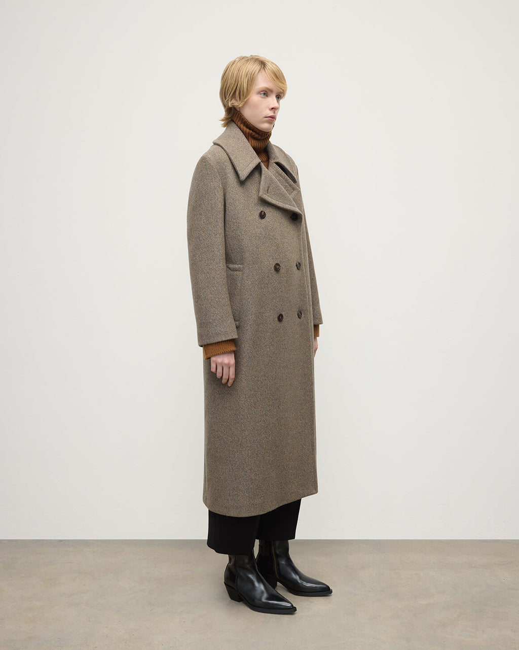 The Great Coat in Brown
