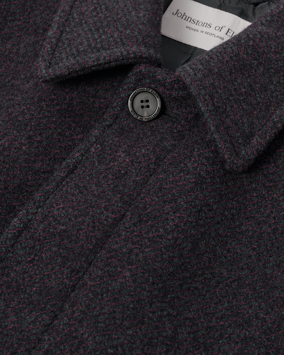 Wool Grey Car Coat