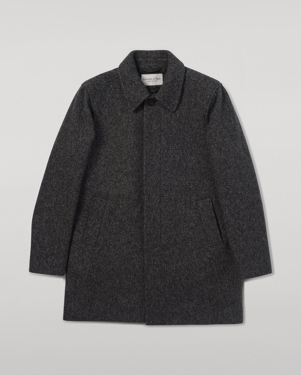 Wool Grey Car Coat