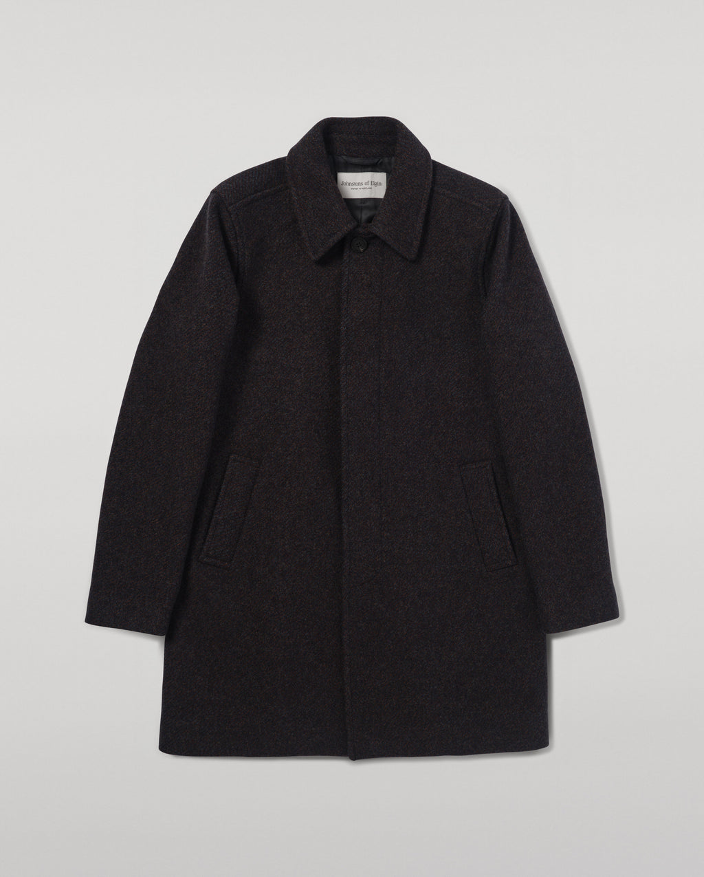 Wool Grey Car Coat