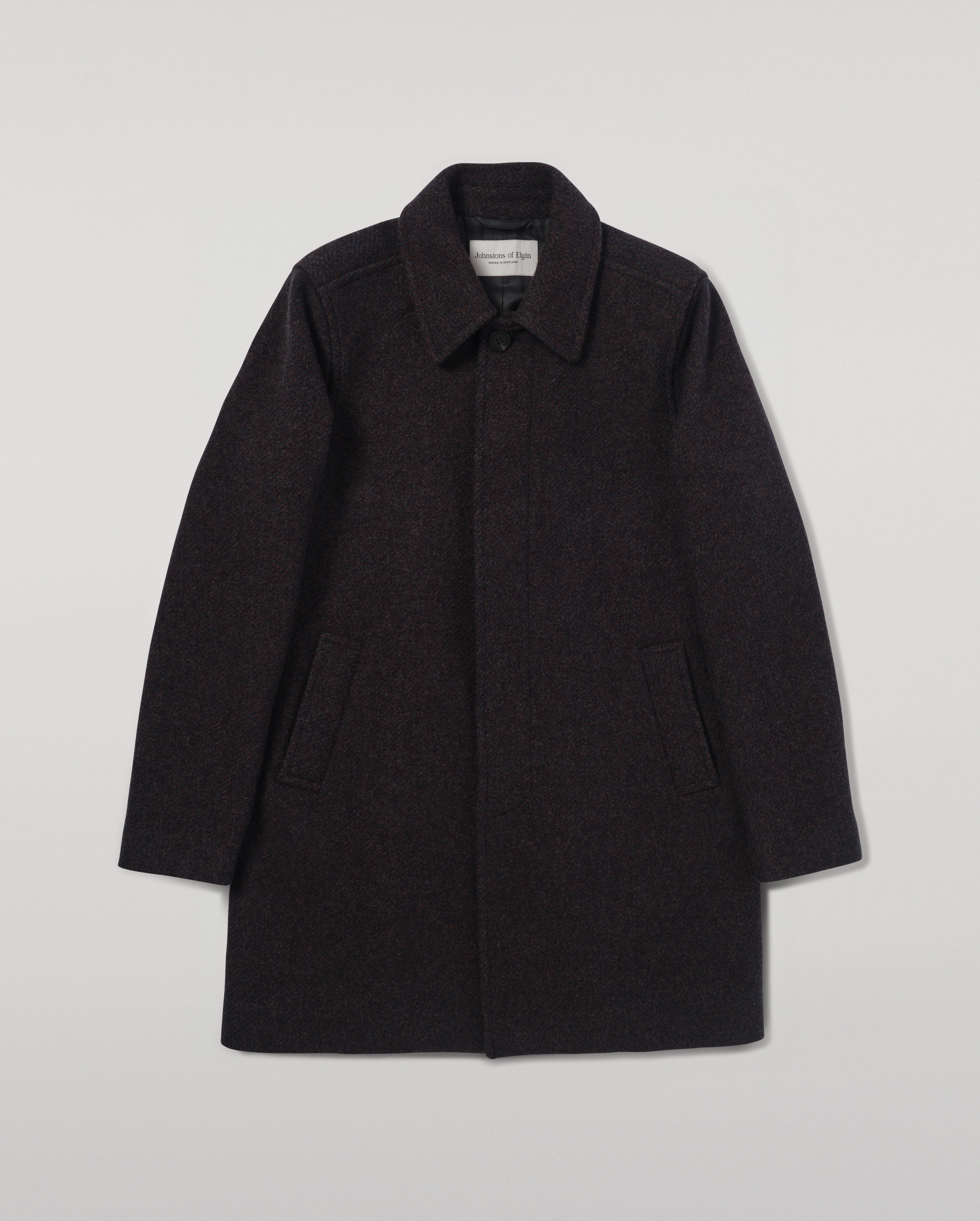 Wool Grey Car Coat