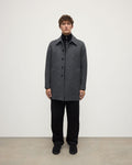Wool Grey Car Coat