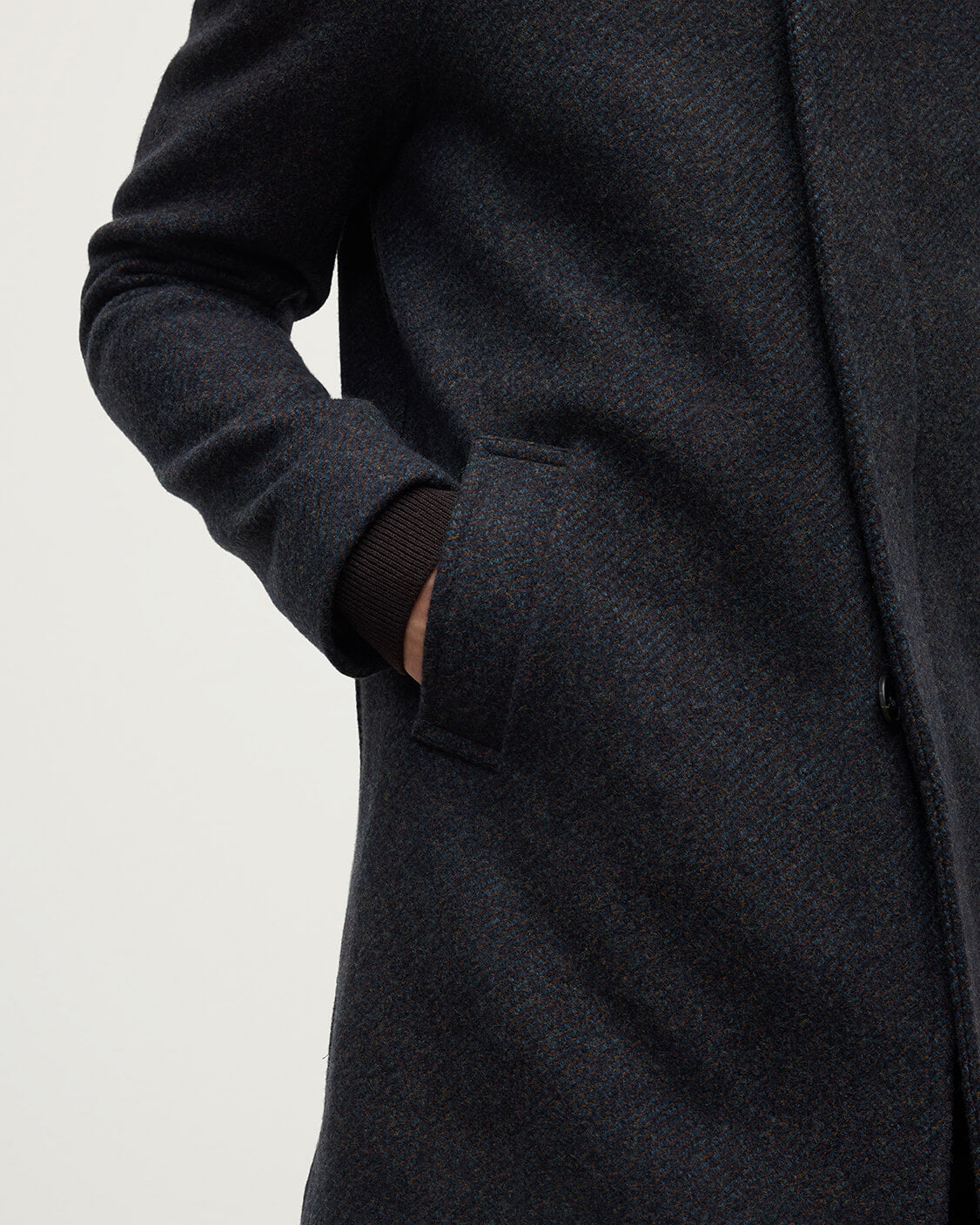 Wool Grey Car Coat