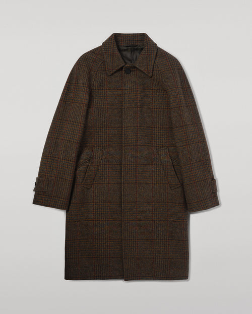 'The Balmacaan' Coat | Moorland Glen Urquhart Check