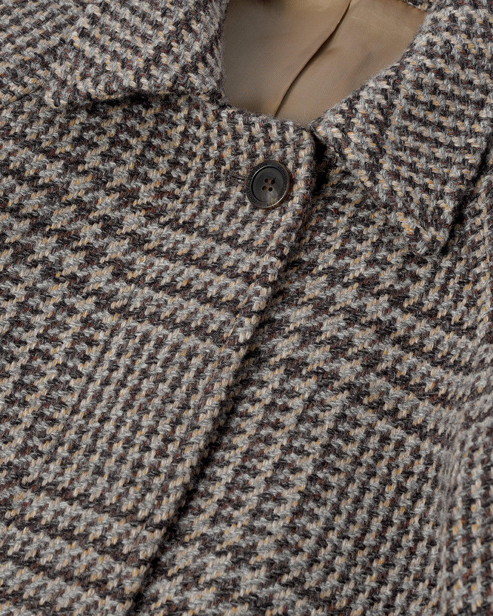 Women's Balmacaan Coat | Peregrine Glen Urquhart