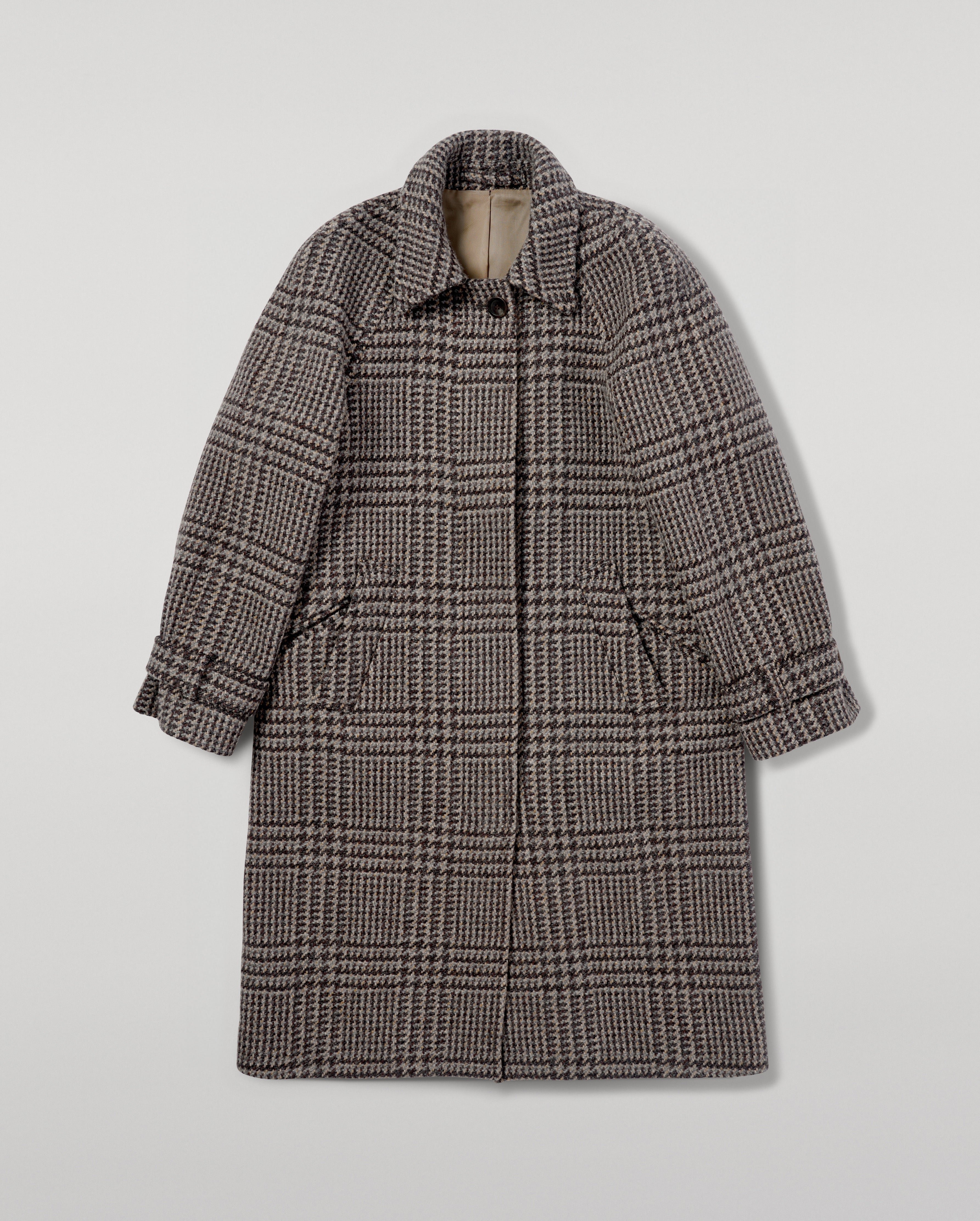 Women's Balmacaan Coat | Peregrine Glen Urquhart