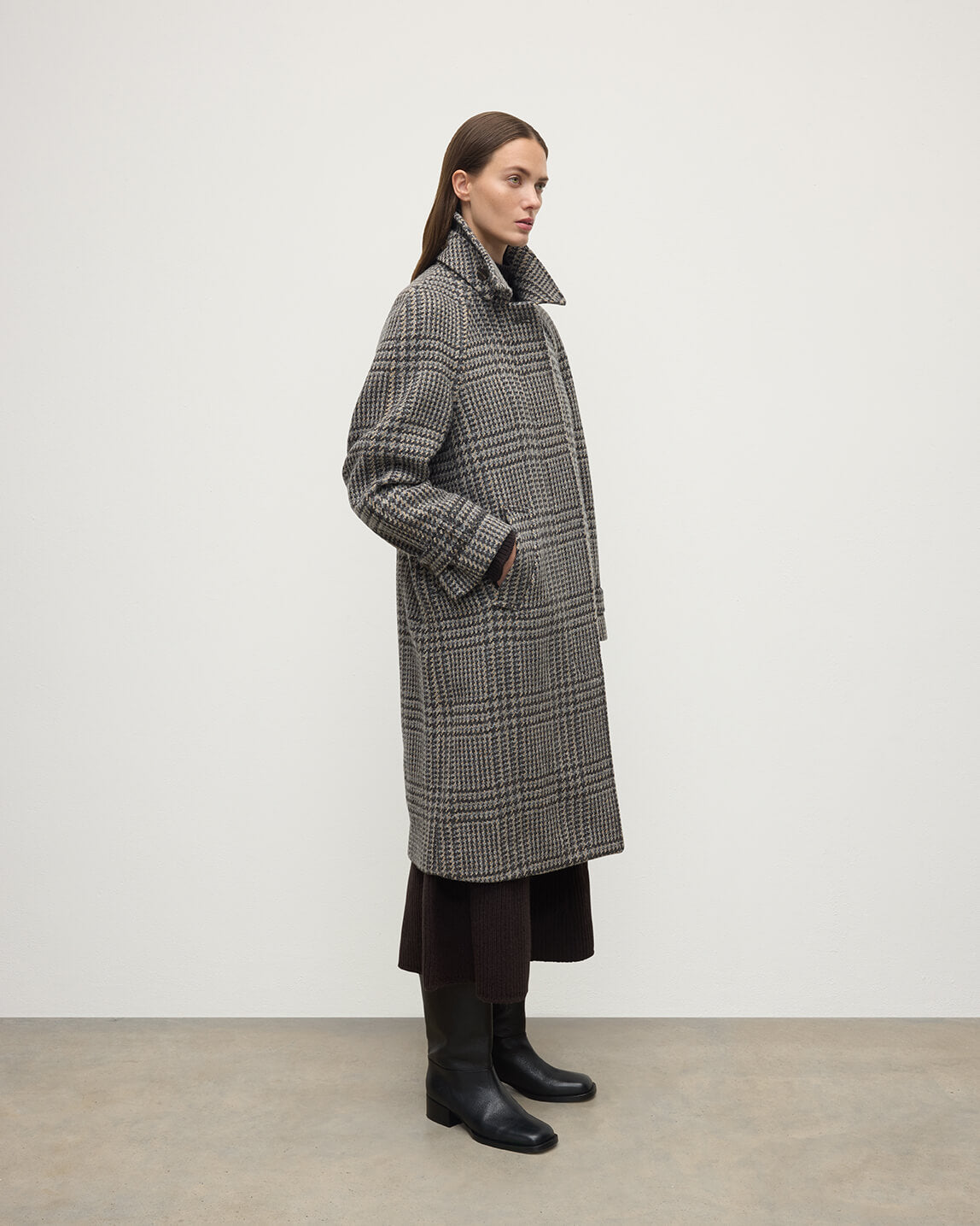 Women's Balmacaan Coat | Peregrine Glen Urquhart