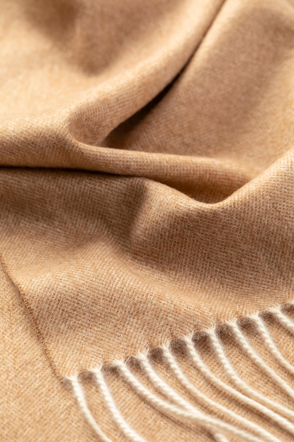 Herringbone Cashmere & Vicuña Scarf