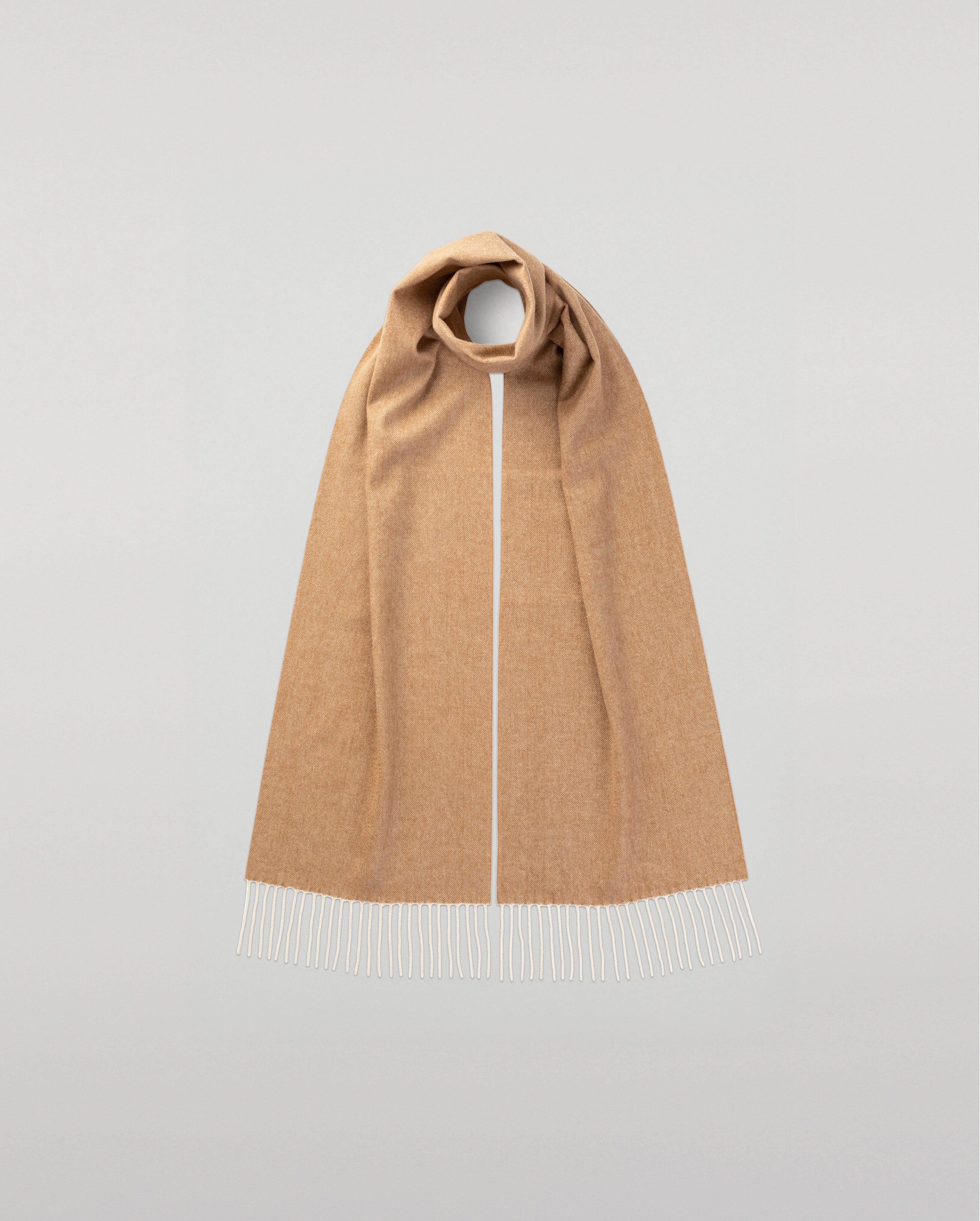 Herringbone Cashmere & Vicuña Scarf