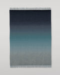 Umbra Blue Ombre Cashmere Throw