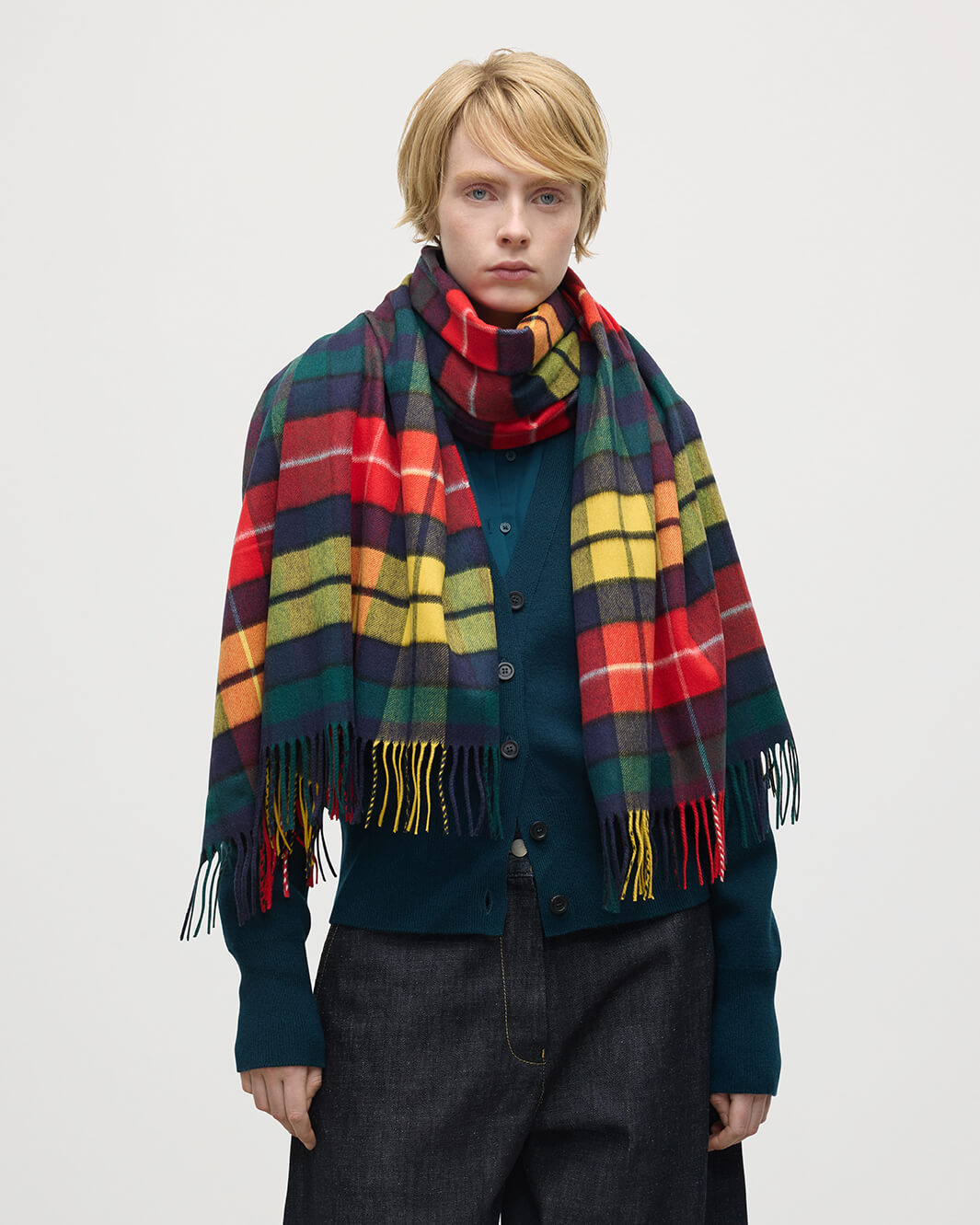 Buchanan Tartan Cashmere Stole