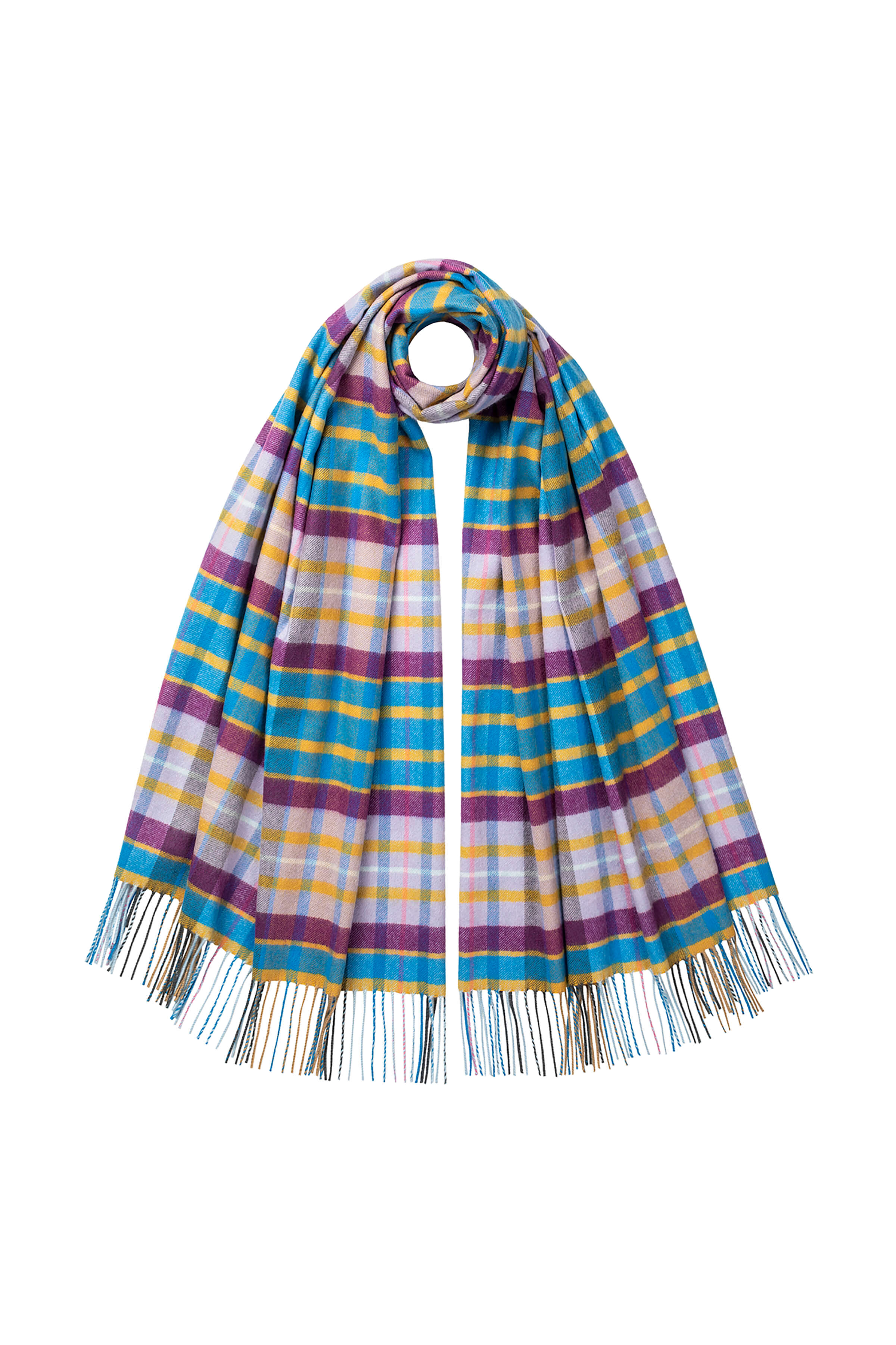Wild Heather Cashmere Stole