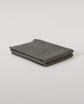 Mountain Twill Black & White Cashmere Throw