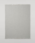 Yarrow Light Grey Cashmere Throw