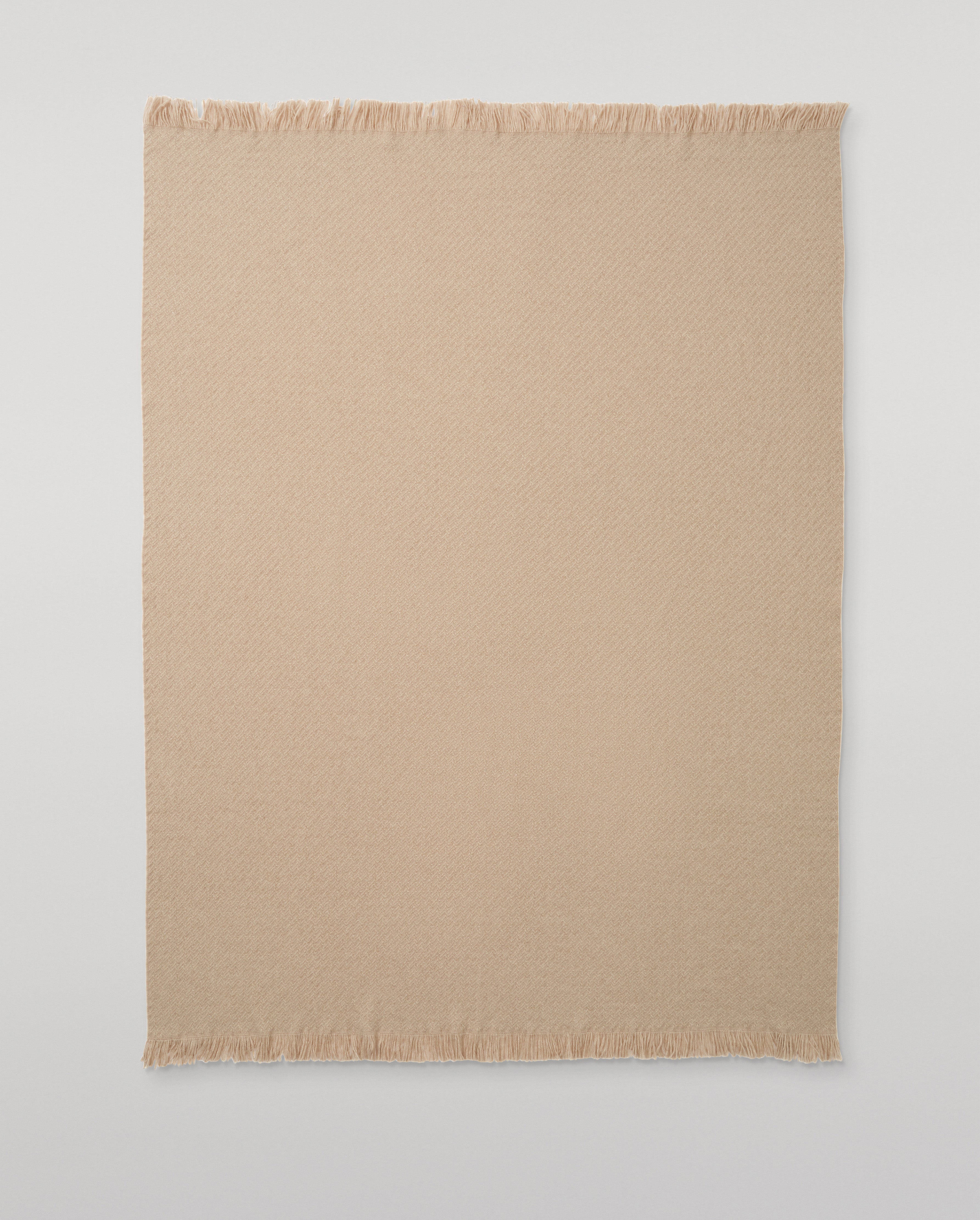 Yarrow Natural Cashmere Throw