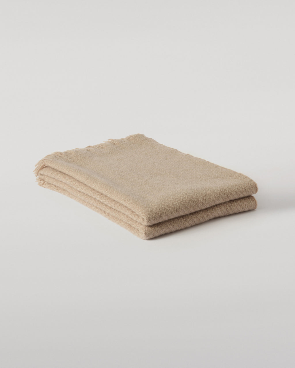 Yarrow Natural Cashmere Throw