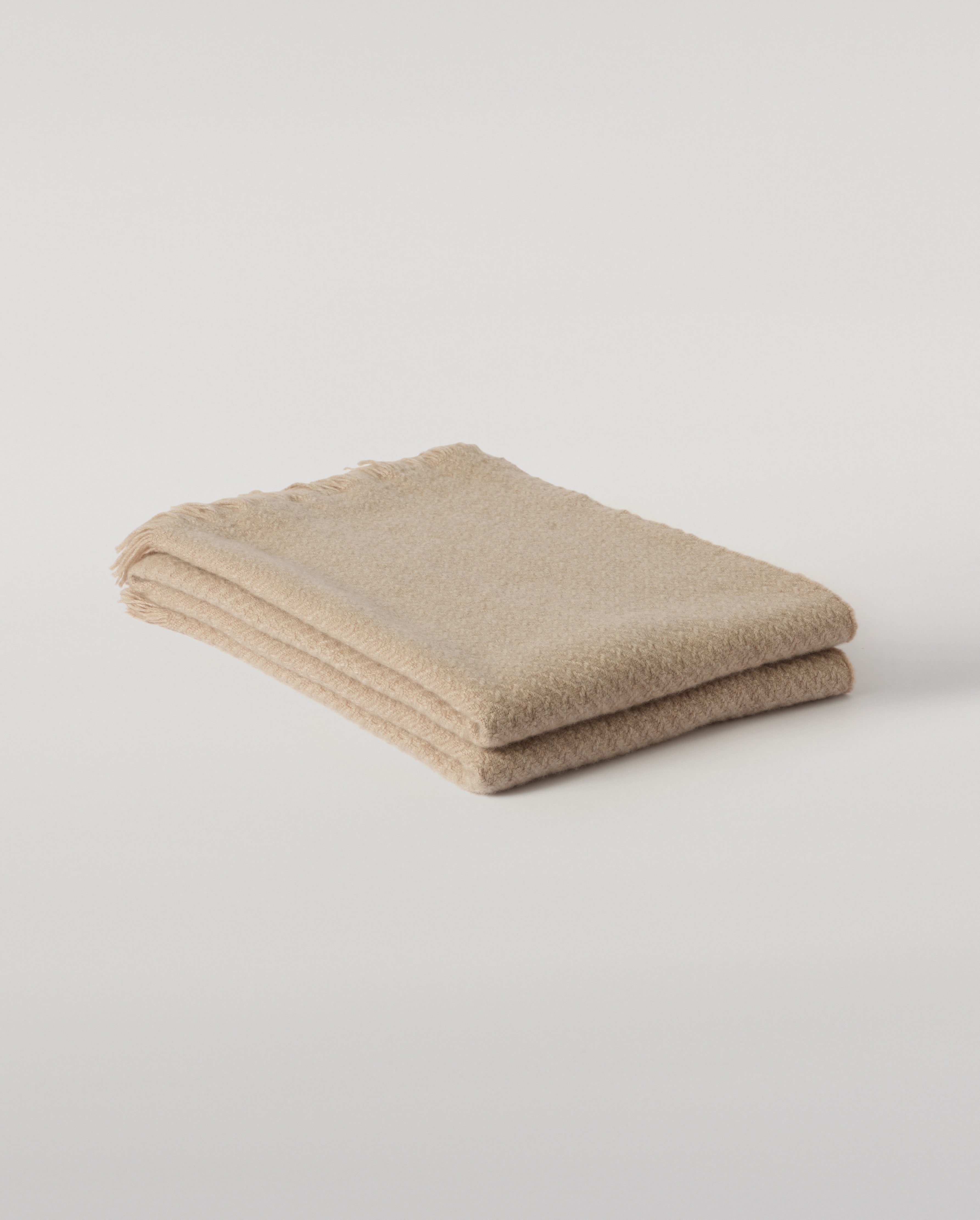 Yarrow Natural Cashmere Throw