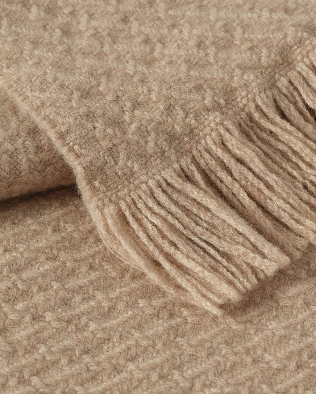 Yarrow Natural Cashmere Throw
