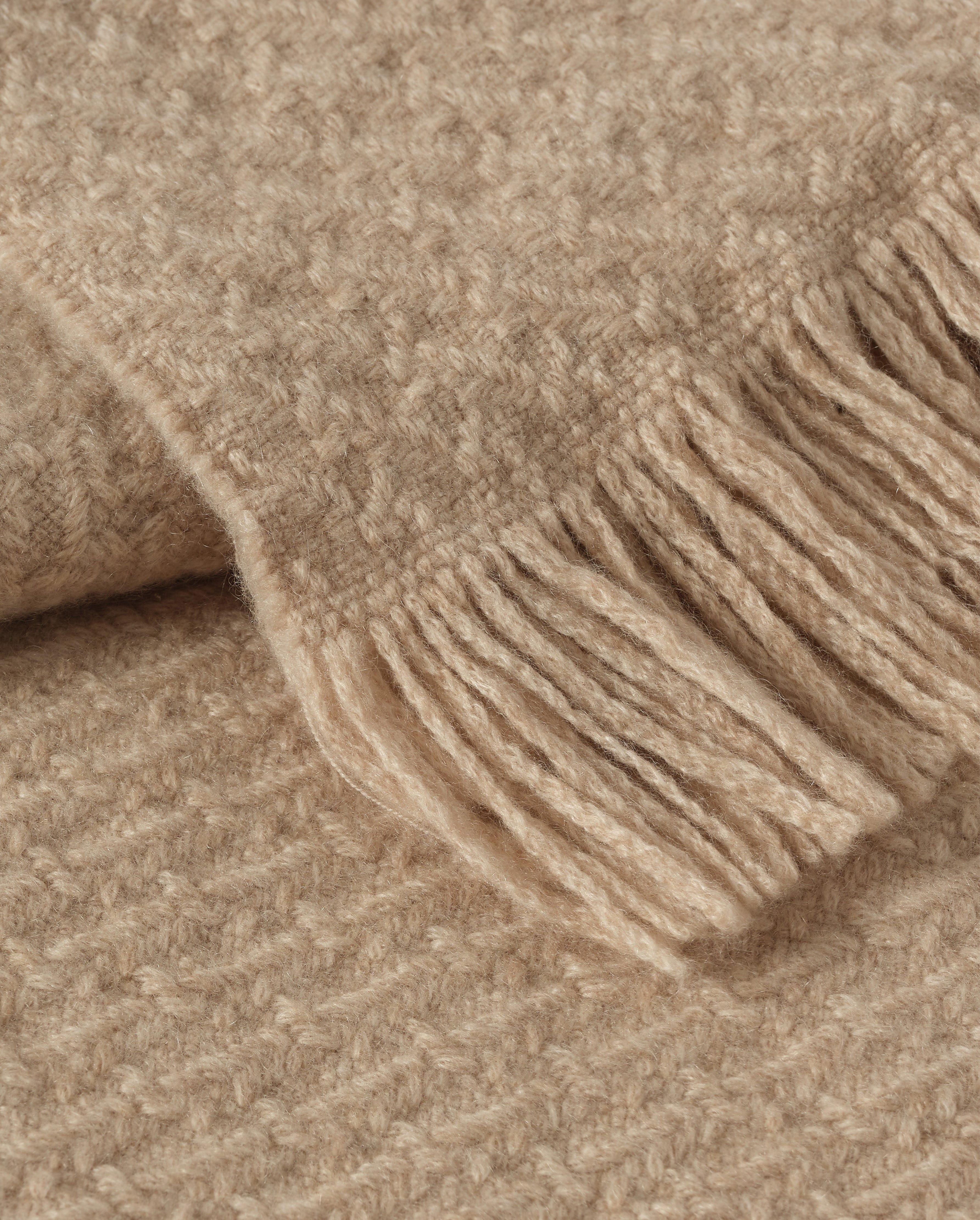 Yarrow Natural Cashmere Throw