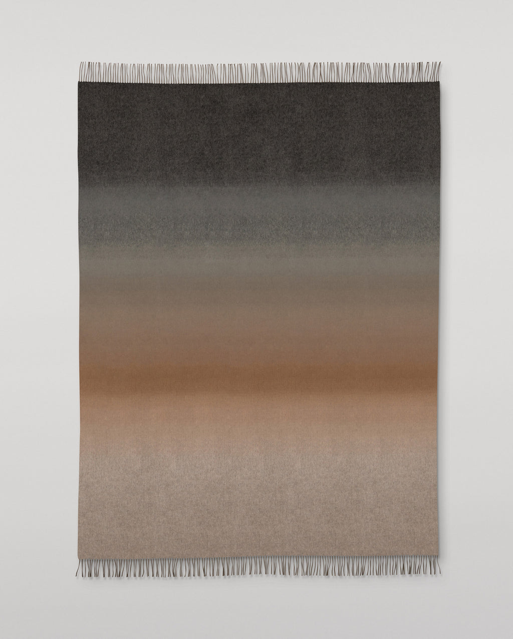 Umbra Brown Ombre Cashmere Throw