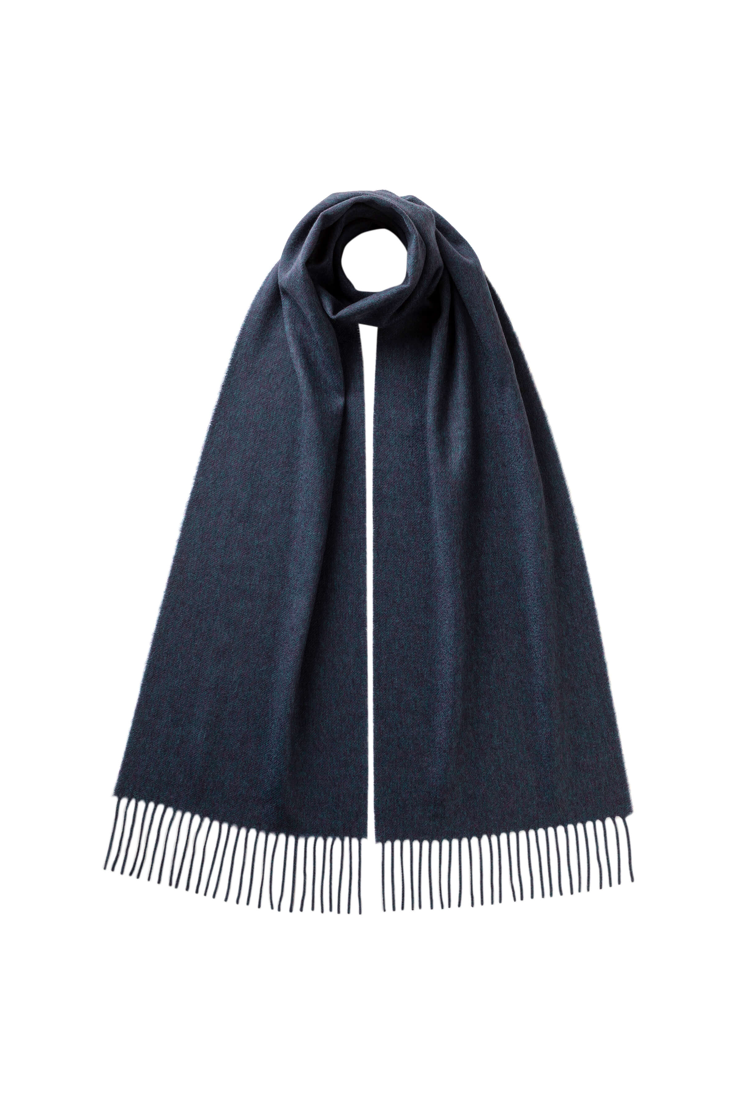 Navy Cashmere Scarf