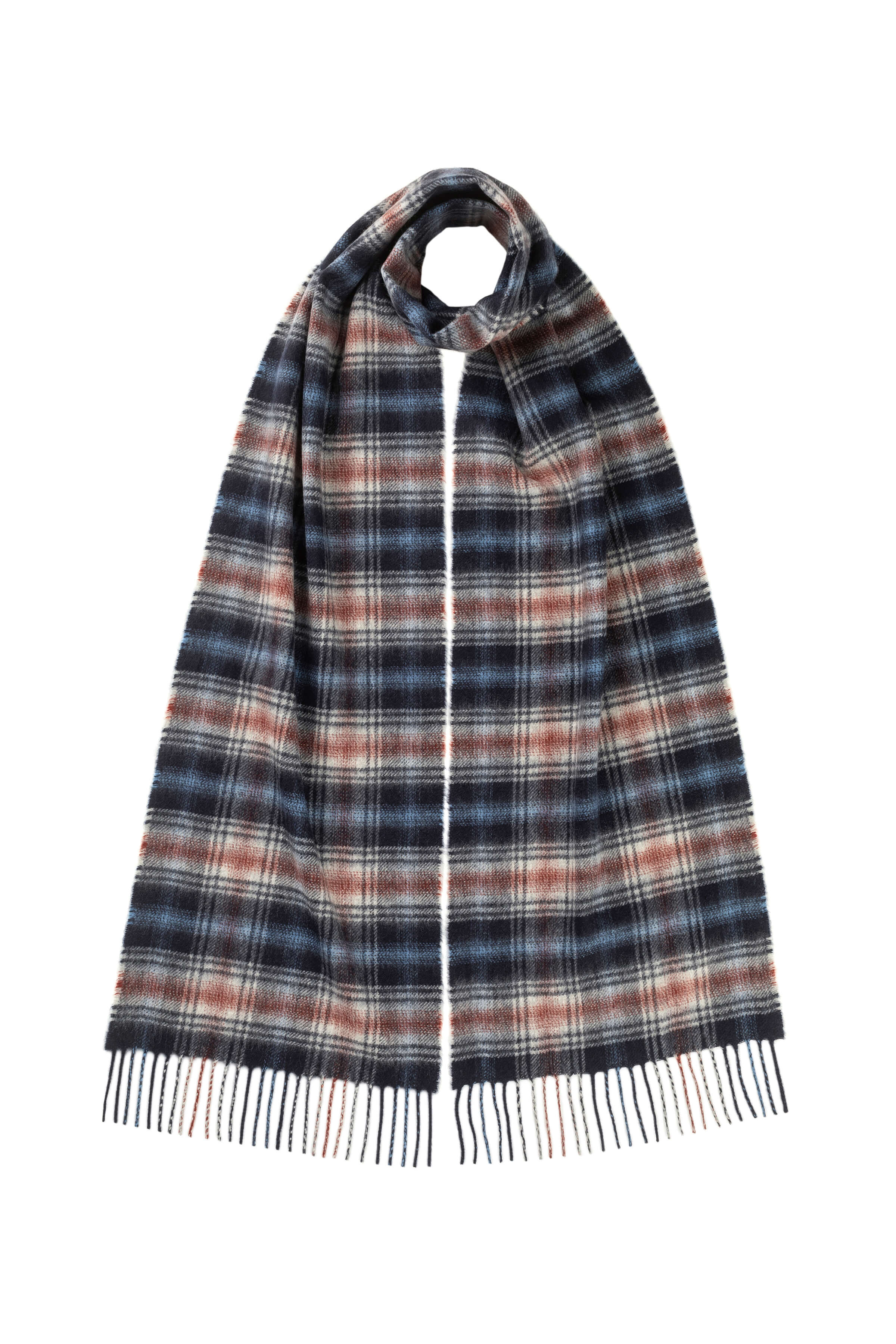 Tweed Cashmere Scarf