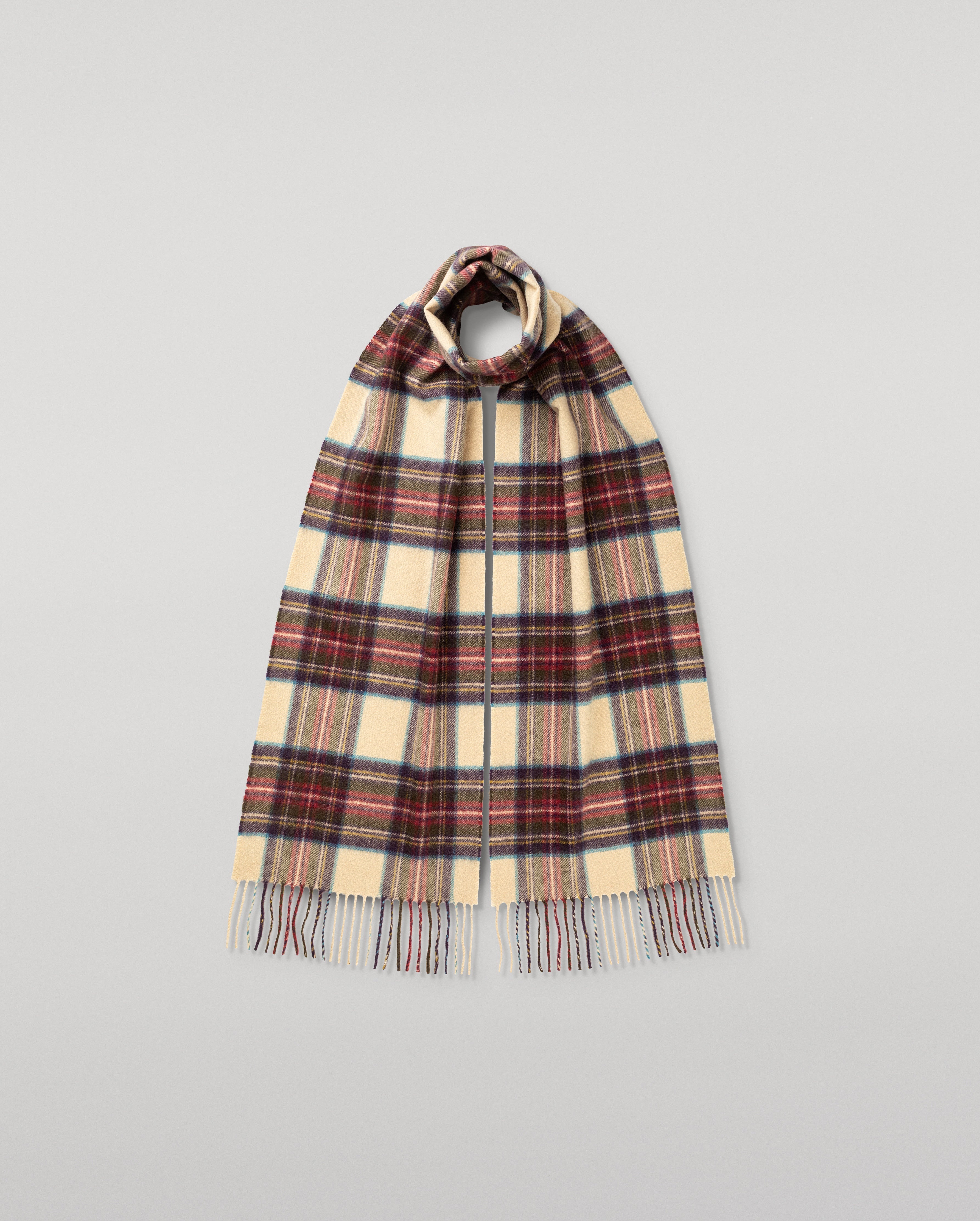 Hessian Dress Stewart Tartan Cashmere Scarf