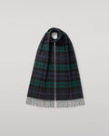 Black Watch Tartan Cashmere Scarf