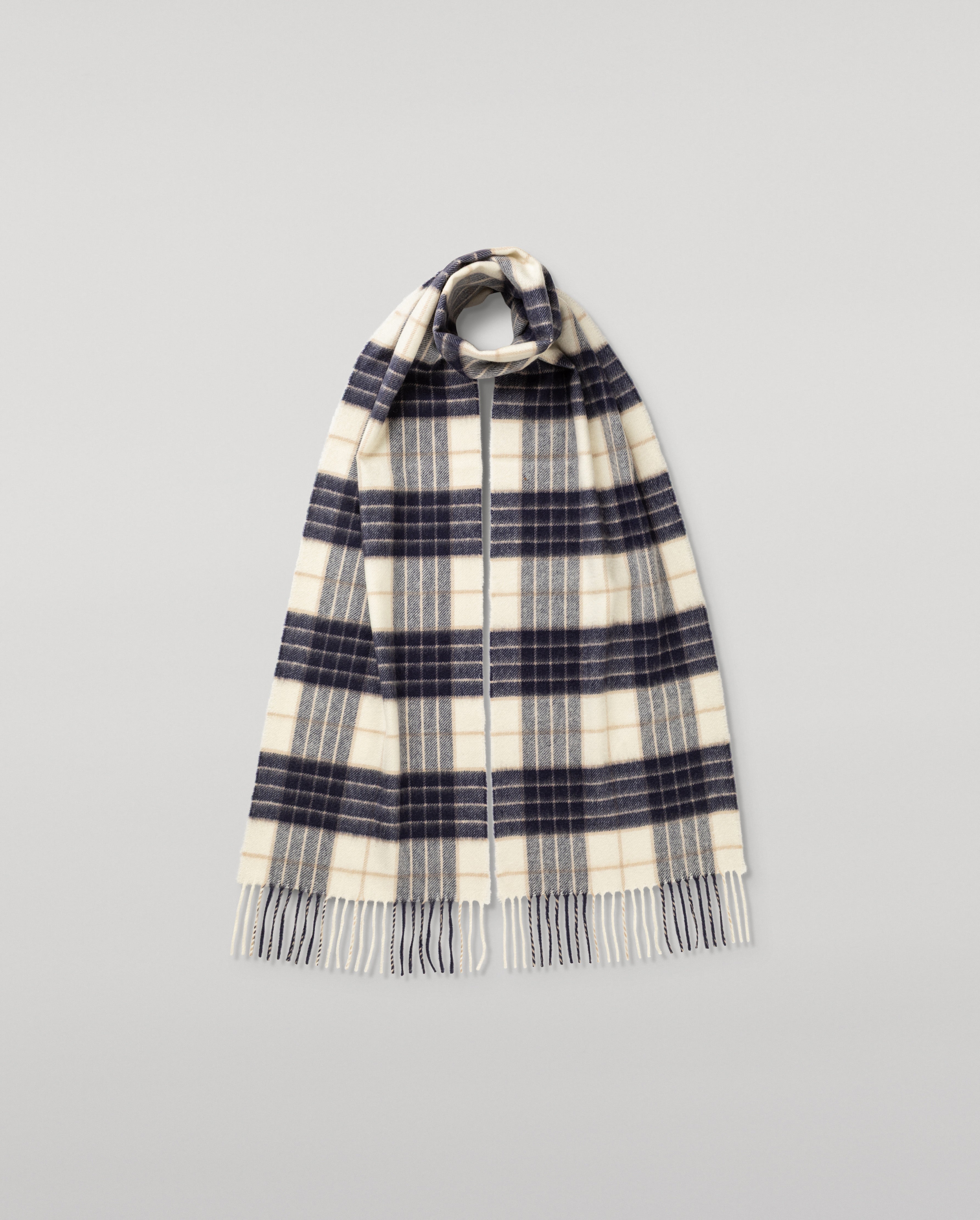 Knockmore Tartan Cashmere Scarf