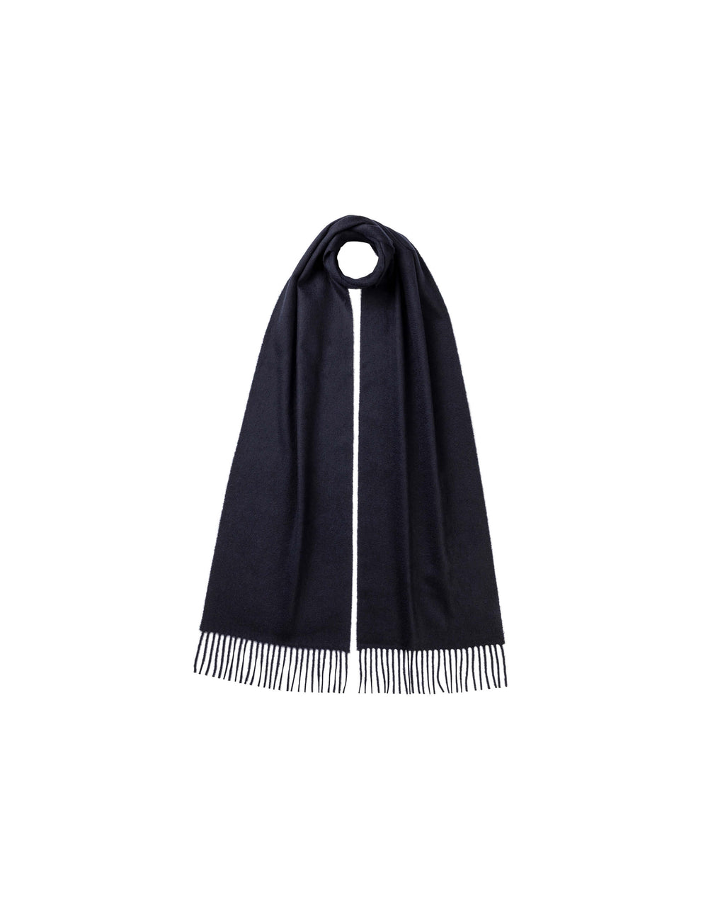 Men's Navy Cashmere Accessories Gift Set