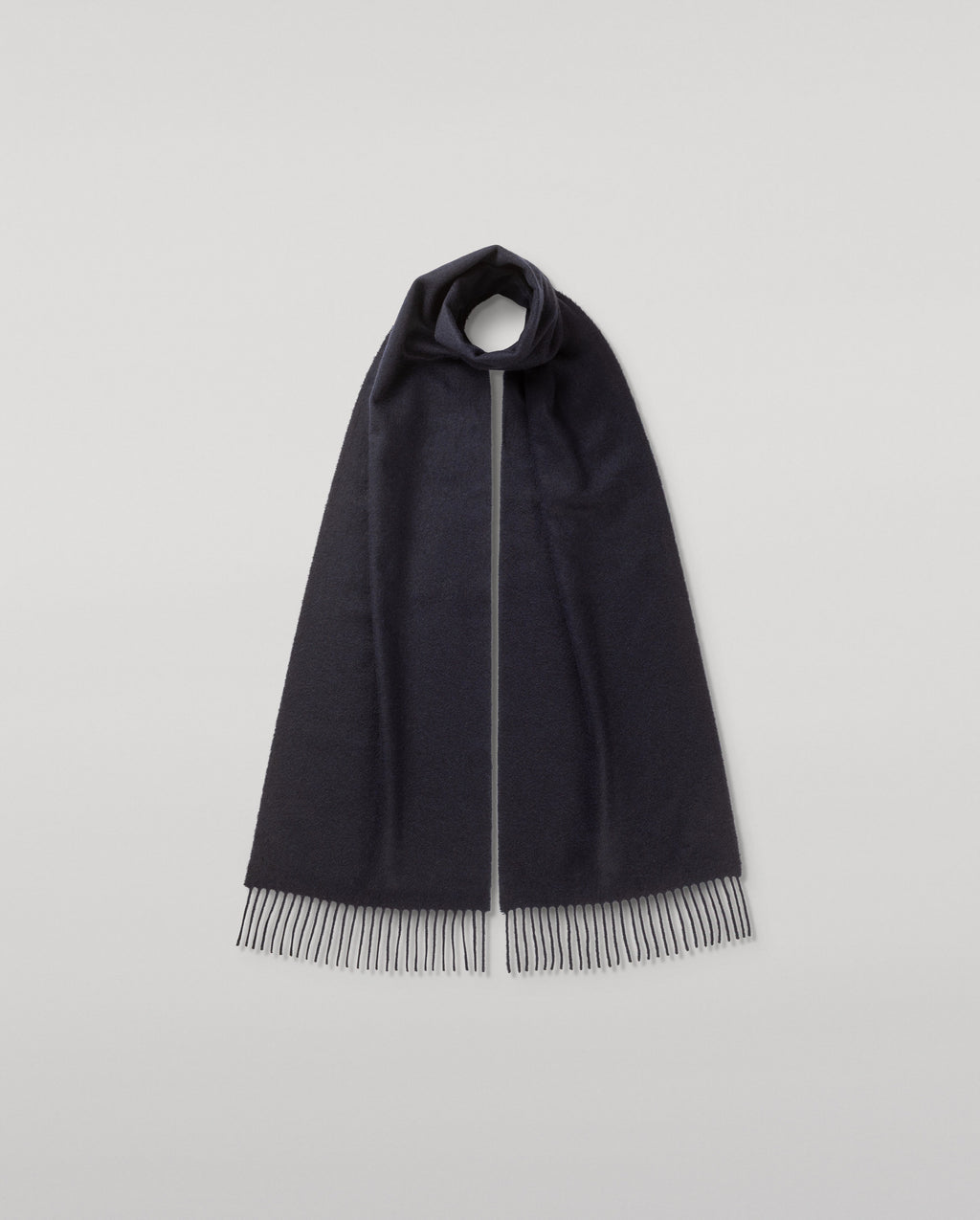 Dark Navy Cashmere Scarf