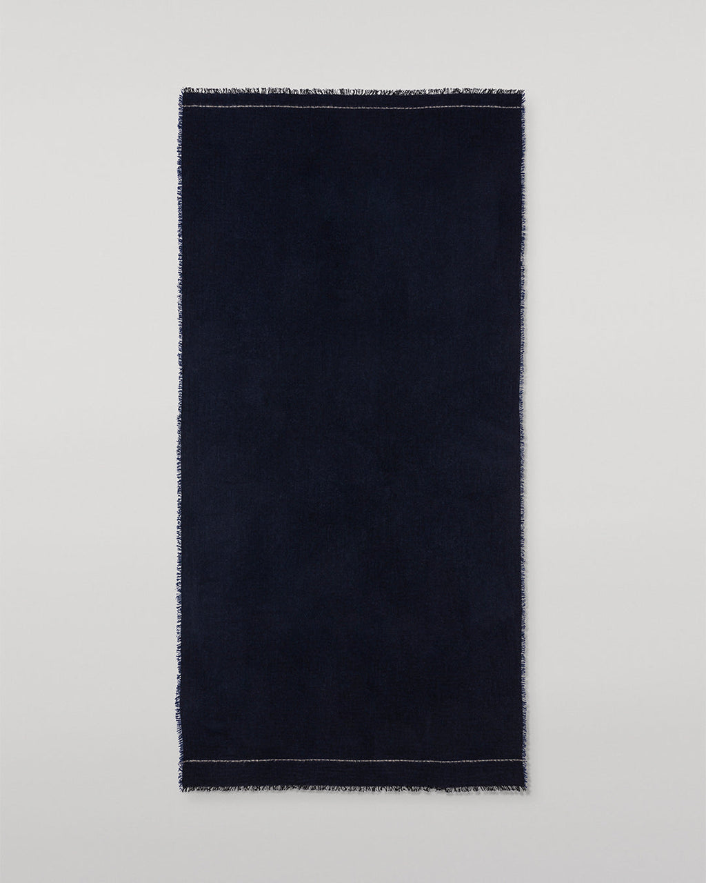 Usan Navy Cashmere Scarf