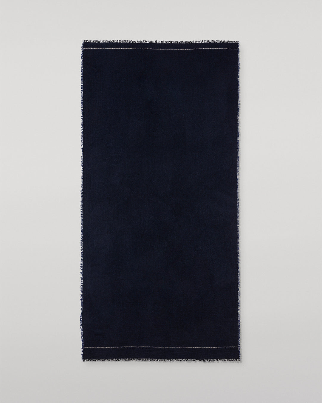 Usan Navy Cashmere Scarf