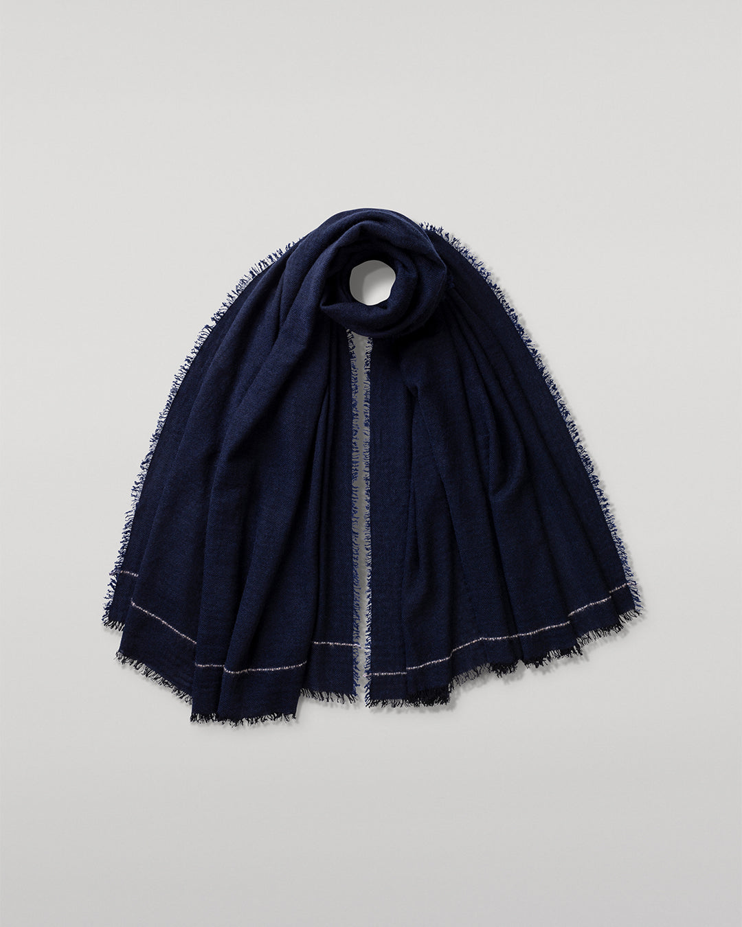 Usan Navy Cashmere Scarf