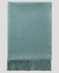 Plain Cashmere Throw in Seascape