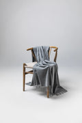 Grey Cashmere Throw