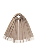 Light Brown Cashmere Stole