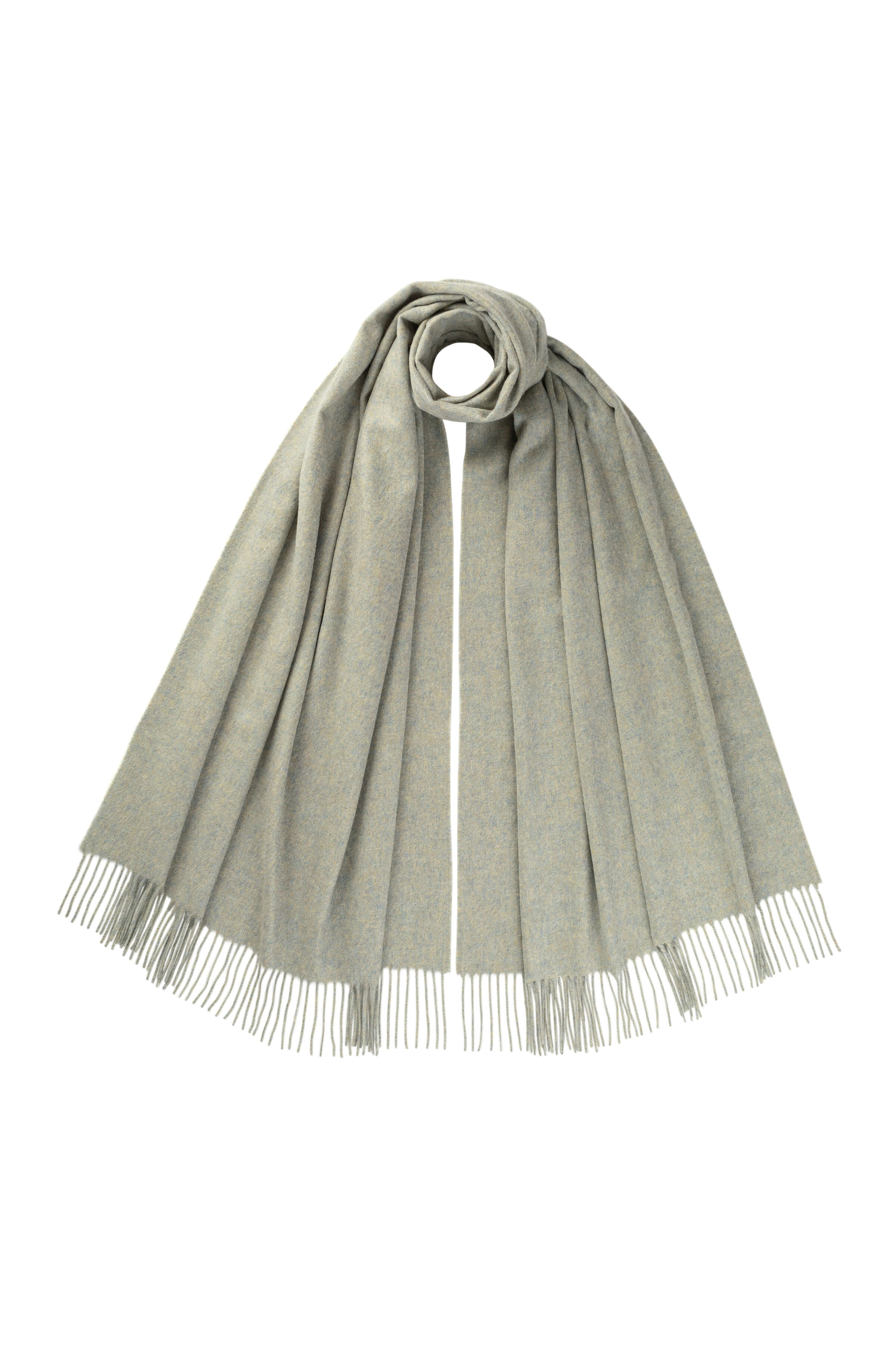 Light Green Cashmere Stole