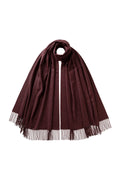 Purple Cashmere Stole