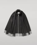 Charcoal Cashmere Stole