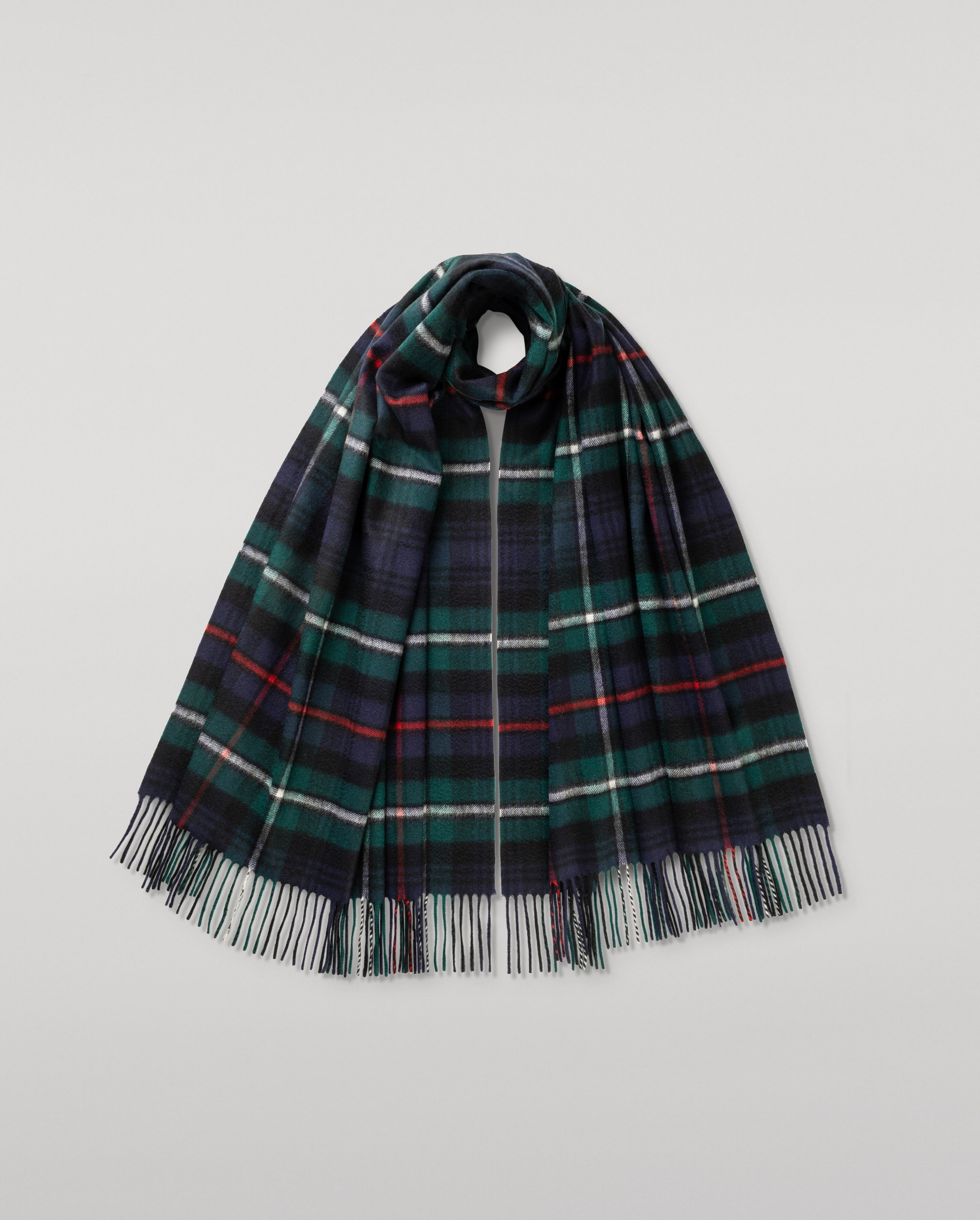 MacKenzie Tartan Cashmere Stole